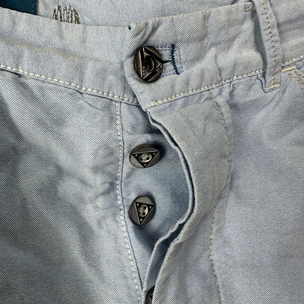 G-Star 5620 SoHo Loose Tapered 1/2 Shorts Size 30 Jeans Hose Raw Organic Blue - Picture 6 of 14